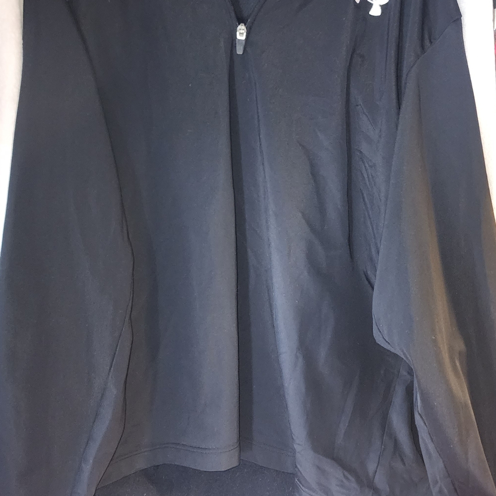 Under Armour Black Half Zip-Up Jacket